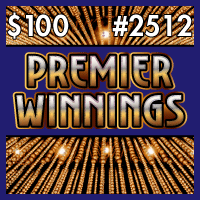 Premier Winnings, Texas scratch ticket game 2512