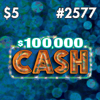 $100,000 Cash, Texas scratch ticket game 2577