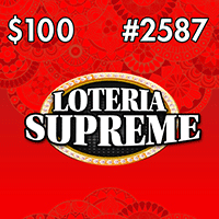 Loteria Supreme, Texas scratch ticket game 2587