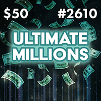 Ultimate Millions, Texas scratch ticket game 2610