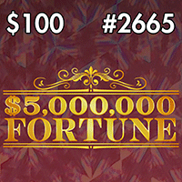 $5,000,000 Fortune, Texas scratch ticket game 2665