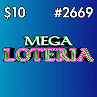 Mega Loteria, Texas scratch ticket game 2669