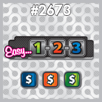 Easy...1-2-3, Texas scratch ticket game 2673