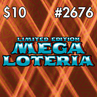 Limited Edition Mega Loteria, Texas scratch ticket game 2676