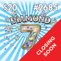 Diamond 7s, Texas scratch ticket game 2685