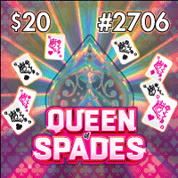 Queen of Spades, Texas scratch ticket game 2706