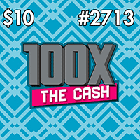 100X The Cash, Texas scratch ticket game 2713