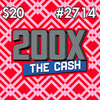 200X The Cash, Texas scratch ticket game 2714