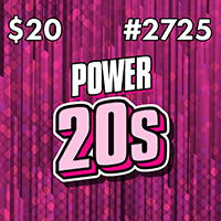 Power 20s, Texas scratch ticket game 2725