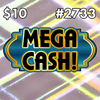 Mega Cash!, Texas scratch ticket game 2733
