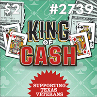 King of Cash, Texas scratch ticket game 2739