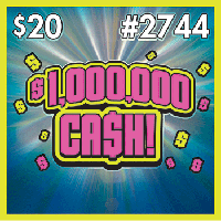 $1,000,000 Ca$h!, Texas scratch ticket game 2744