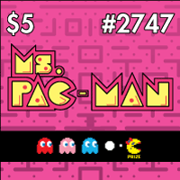 Ms.PAC-MAN, Texas scratch ticket game 2747