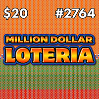 Million Dollar Loteria, Texas scratch ticket game 2764