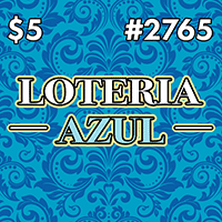 Loteria Azul, Texas scratch ticket game 2765