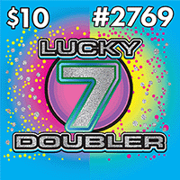 Lucky 7 Doubler, Texas scratch ticket game 2769