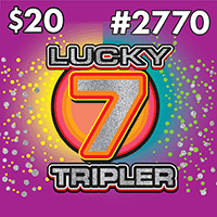Lucky 7 Tripler, Texas scratch ticket game 2770